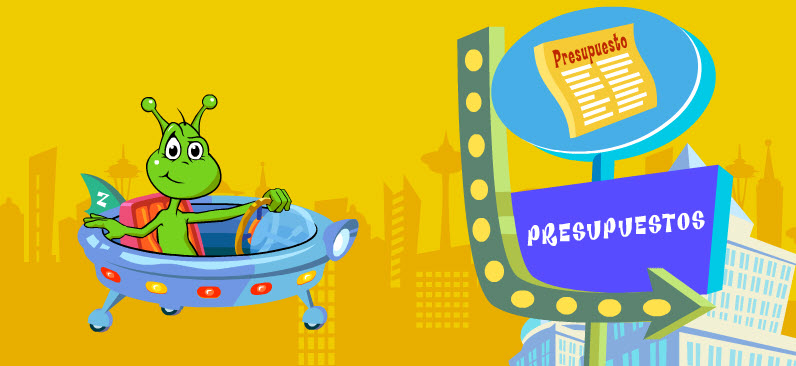 Elaborar un presupuesto Logotipo del curso